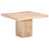 Solid Mango Wood Dining Table 120x120 cm | Timeless Elegance