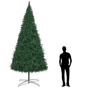 Artificial Christmas Tree 400 cm Green - Lifelike & Durable