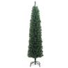 Slim 180 cm Artificial Christmas Tree with Stand - Green