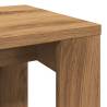Stylish Nest of Tables - 3 pcs Artisan Oak Engineered Wood