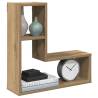  Wall Cube Shelves 2 pcs Artisan Oak 50x15x50 cm Engineered Wood Colour artisan oak Quantity in Package 2 Number of Pieces 1 