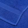 6 Piece Blue Towel Set - 100% Cotton, 360 gsm | HipoMarket