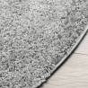 Shaggy Rug PAMPLONA High Pile Modern Grey Ø 100 cm - Buy Now