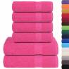 12 Piece Pink Towel Set - 100% Cotton, 360 GSM | HipoMarket