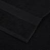 12 Piece Black Towel Set | 100% Cotton, 360 gsm - HipoMarket