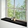 Window Sills 2 pcs Dark Brown Solid Wood Oak | HipoMarket