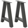  Coffee Table Legs A-Shaped 2 pcs Anthracite 38x(42-43) cm Steel Colour anthracite Size 38 x (42-43) cm Quantity in Package 1 Number of 