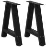  Coffee Table Legs A-Shaped 2 pcs Black 50x(42-43) cm Steel Colour black Size 50 x (42-43) cm Quantity in Package 1 Number of 