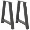  Coffee Table Legs A-Shaped 2 pcs Anthracite 80x(72-73) cm Steel Colour anthracite Size 80 x (72-73) cm Quantity in Package 1 Number of 