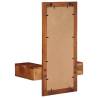 Wall Mirror with Drawers 60x33x90 cm - Solid Wood Acacia