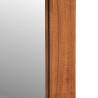 Wall Mirror with Drawers 60x33x90 cm - Solid Wood Acacia