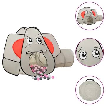 Elephant Children Play Tent with 250 Balls - Buy Now