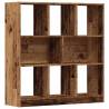 Book Cabinet Old Wood - Stylish Storage Solution | HipoMarket