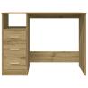 Desk Artisan Oak 102x76x50 cm - Modern Engineered Wood Desk