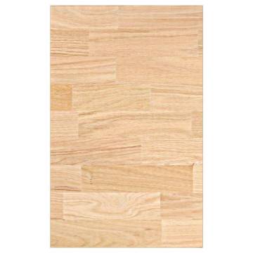 Solid Oak Kitchen Worktop 40x63.5 cm - Rustic Charm