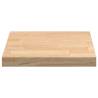 Solid Oak Kitchen Worktop 40x63.5 cm - Rustic Charm