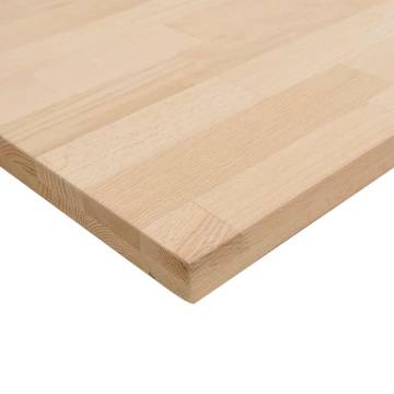 Solid Oak Kitchen Worktop 40x63.5 cm - Rustic Charm