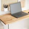  Desk Top Untreated 140x60x2.5 cm Solid Wood Oak Rectangular Colour natural Size 140 x 60 x 2.5 cm Quantity in Package 1 