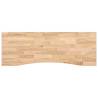 Solid Wood Oak Desk Top 140x60 cm | Untreated Natural Finish