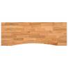 Light Brown Solid Oak Desk Top - 140x50 cm | HipoMarket