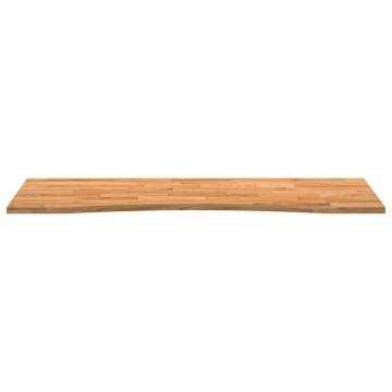 Light Brown Solid Oak Desk Top - 140x50 cm | HipoMarket