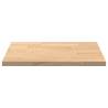 Solid Oak Wooden Kitchen Worktop - Rustic Style 60x63.5 cm