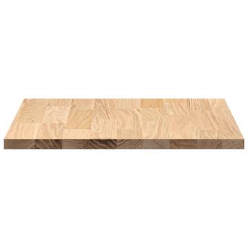 Solid Oak Wooden Kitchen Worktop - Rustic Style 60x63.5 cm