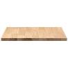 Solid Oak Wooden Kitchen Worktop - Rustic Style 60x63.5 cm