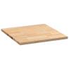 Solid Oak Wooden Kitchen Worktop - Rustic Style 60x63.5 cm