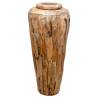  Decoration Vase 40x80 cm Solid Teak Wood Size 40 x 80 cm 