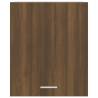 Brown Oak Hanging Cabinet - Space Optimizing Storage 50x31x60 cm