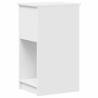 Computer Tower Stand with Drawer - White | HipoMarket UK