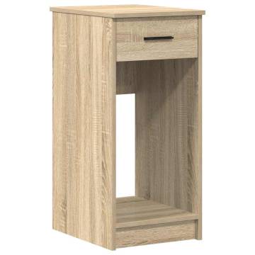 Computer Tower Stand with Drawer - Sonoma Oak | HipoMarket