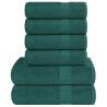  6 Piece Towel Set Apple Green 360 gsm 100% Cotton Colour apple green Quantity in Package 1 