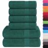 6 Piece Towel Set - Apple Green 100% Cotton | HipoMarket UK