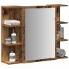  Bathroom Mirror Cabinet Old Wood 80x20.5x64 cm Engineered Wood Colour old wood Quantity in Package 1 