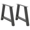  Coffee Table Legs A-Shaped 2 pcs Anthracite 70x(42-43) cm Steel Colour anthracite Size 70 x (42-43) cm Quantity in Package 1 Number of 