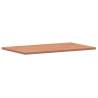 Rectangular Solid Wood Beech Table Top - 100x60 cm