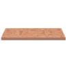 Rectangular Solid Wood Beech Table Top - 100x60 cm