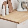  Kitchen Worktop 100x63.5x2.7 cm Solid Wood Oak Rectangular Size 100 x 63.5 x 2.7 cm Quantity in Package 1 