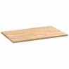 Solid Oak Kitchen Worktop 100x63.5 cm - Rustic Charm for Your Home