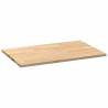 Solid Oak Kitchen Worktop 100x63.5 cm - Rustic Charm for Your Home