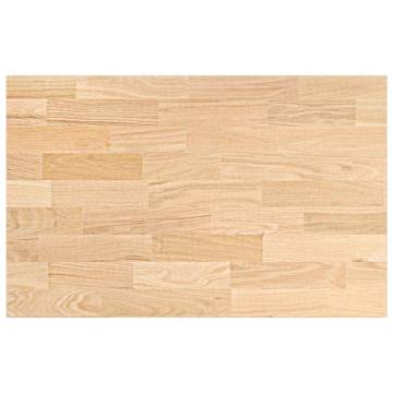 Solid Oak Kitchen Worktop 100x63.5cm - Rustic Charm