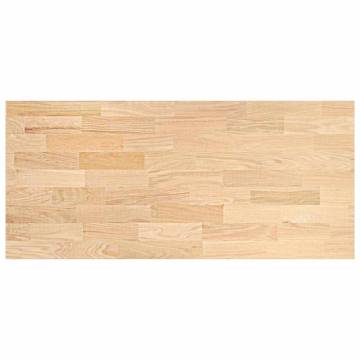 Solid Oak Kitchen Worktop 140x63.5 cm | Rustic Charm