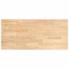 Solid Oak Kitchen Worktop 140x63.5 cm | Rustic Charm