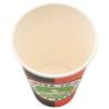 Paper Coffee Cups 1000 pcs 16oz Red and Black - Durable & Leak-proof