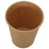 Buy 1000 Brown Paper Coffee Cups 4oz - Durable & Disposable