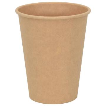 Brown Paper Coffee Cups 12oz - 1000 pcs | HipoMarket