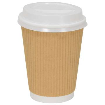 Paper Coffee Cup Lids Ø90 mm 1000 pcs - Leak-Proof & Heat-Resistant