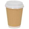 Paper Coffee Cup Lids Ø90 mm 1000 pcs - Leak-Proof & Heat-Resistant